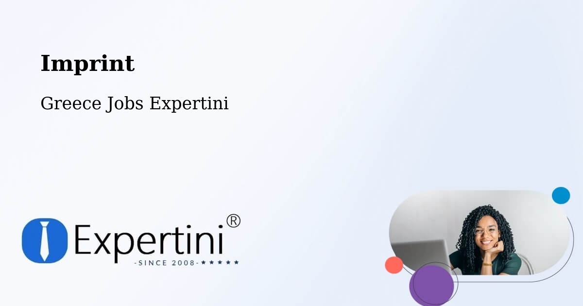 Imprint – Drapetsóna - Greece Jobs Expertini